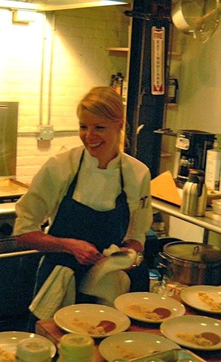 Christy Johnston in the kitchen